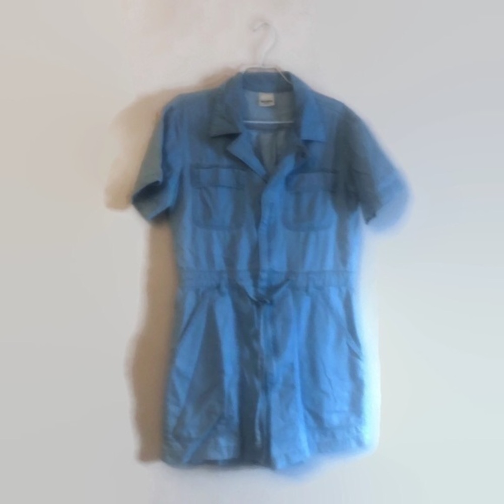 Baldwin Aurora Romper, Light Indigo, Women's Sz Small